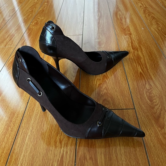 Brown pumps - Picture 5 of 7